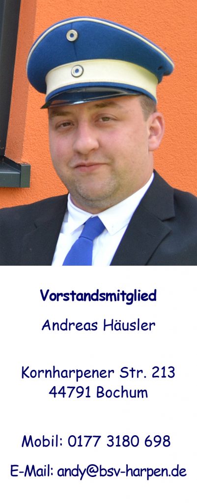 Vorstandsmitglied Andreas Häusler