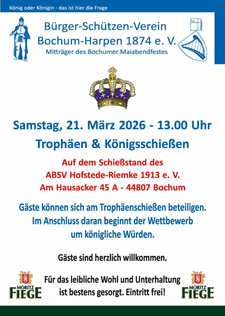 Königsschießen 2026